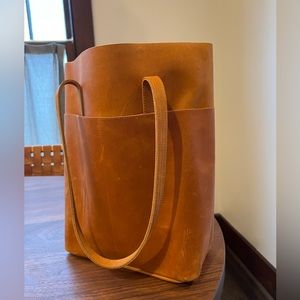ABLE Selma Tote in Cognac